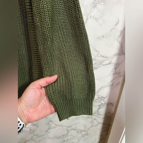 Jack By BB Dakota Green Sweater Size M - Picture 3 of 10